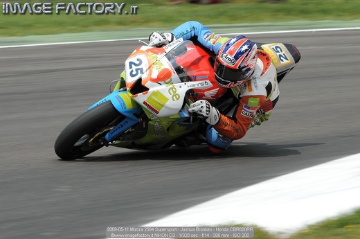 2008-05-11 Monza 2584 Supersport - Joshua Brookes - Honda CBR600RR